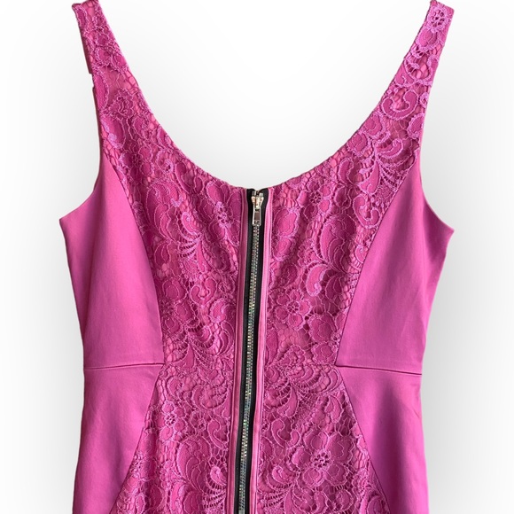 Jax Satin & Lace Sleeveless Semi-Formal Fitted Dress Size 12 - Picture 5 of 15